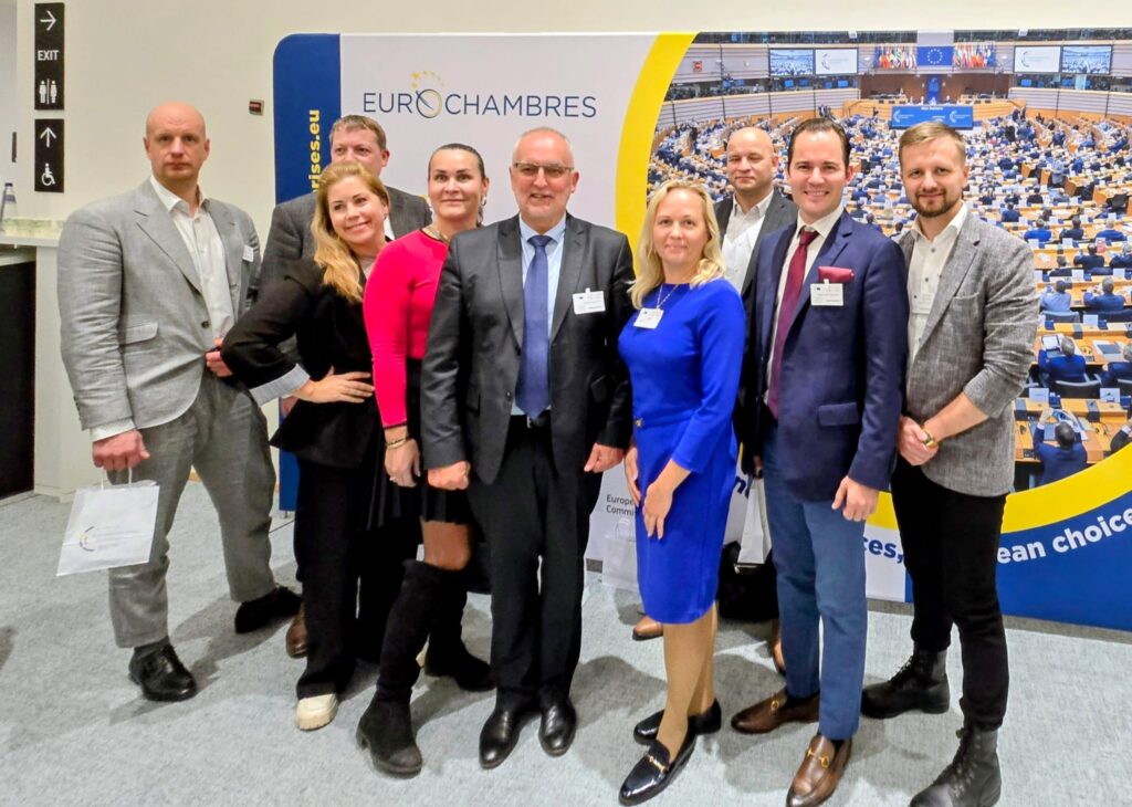 One Day in the European Parliament Through an SME Lens