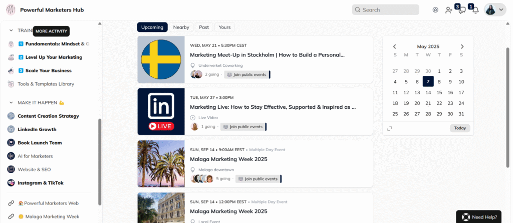 marketing hub